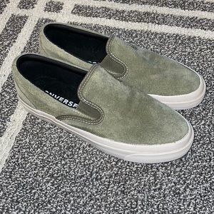 Leather converse